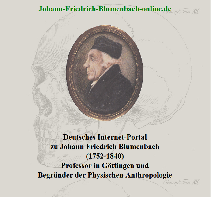 BK - Deutsches Internet-Portal zu "Johann Friedrich Blumenbach"